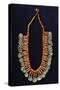 Silver and Coral Necklace, Algeria-null-Stretched Canvas