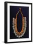 Silver and Coral Necklace, Algeria-null-Framed Giclee Print