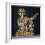 Silver and Gilded Bronze Bust of Saint Ignatius, from Naples Cathedral, 1757-Giacinto Gigante-Framed Giclee Print