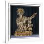 Silver and Gilded Bronze Bust of Saint Ignatius, from Naples Cathedral, 1757-Giacinto Gigante-Framed Giclee Print
