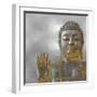 Silver and Gold Buddha-Tom Bray-Framed Art Print