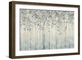 Silver and Gray Dream Forest I-James Wiens-Framed Art Print