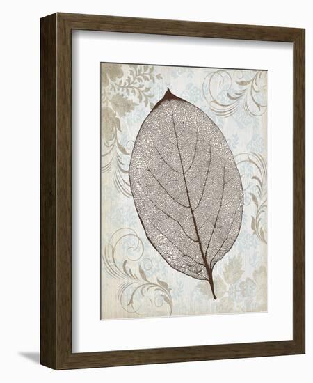 Silver and Persimmon-Ariane Morey-Framed Art Print