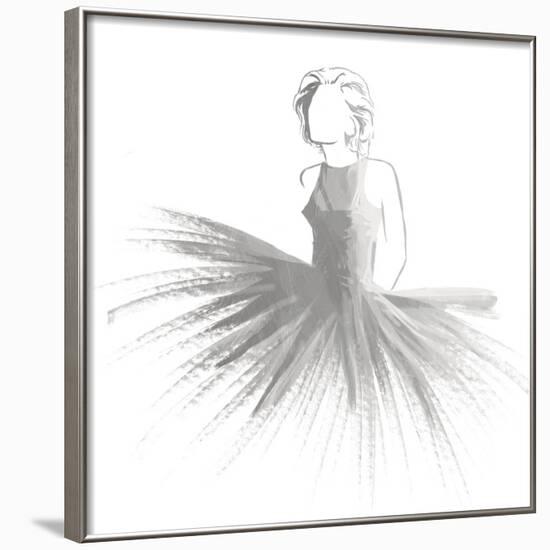 Silver Attitude-OnRei-Framed Art Print