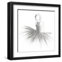 Silver Attitude-OnRei-Framed Art Print