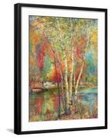 Silver Birches, c.1929-Mary Ella Williams Dignam-Framed Giclee Print