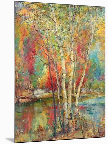 Silver Birches, c.1929-Mary Ella Williams Dignam-Mounted Giclee Print