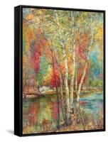 Silver Birches, c.1929-Mary Ella Williams Dignam-Framed Stretched Canvas