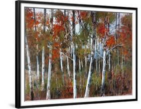 Silver Birches III-Richard Akerman-Framed Giclee Print