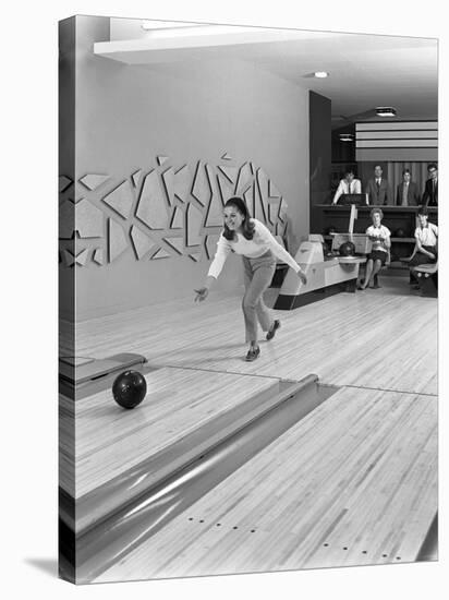 Silver Blades Bowling Alley, Sheffield, South Yorkshire, 1965-Michael Walters-Stretched Canvas