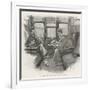 Silver Blaze Holmes and Watson in a Railway Compartment-Sidney Paget-Framed Photographic Print