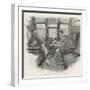 Silver Blaze Holmes and Watson in a Railway Compartment-Sidney Paget-Framed Photographic Print
