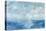 Silver Blue Sea-Pamela Munger-Stretched Canvas