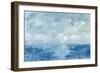 Silver Blue Sea-Pamela Munger-Framed Premium Giclee Print