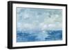 Silver Blue Sea-Pamela Munger-Framed Premium Giclee Print