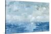 Silver Blue Sea-Pamela Munger-Stretched Canvas