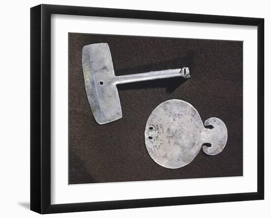 Silver Breastplates and Tumi-null-Framed Giclee Print