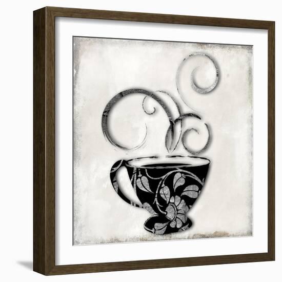 Silver Brewed 1-Color Bakery-Framed Giclee Print