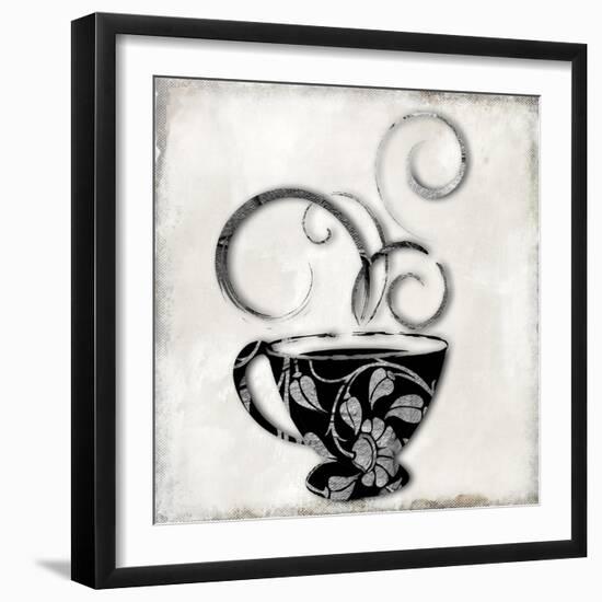 Silver Brewed 1-Color Bakery-Framed Giclee Print