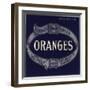 Silver Buckle Brand - East Highlands, California - Citrus Crate Label-Lantern Press-Framed Art Print