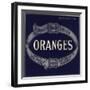 Silver Buckle Brand - East Highlands, California - Citrus Crate Label-Lantern Press-Framed Art Print