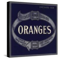 Silver Buckle Brand - East Highlands, California - Citrus Crate Label-Lantern Press-Stretched Canvas