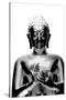 Silver Budda-Whoartnow-Stretched Canvas