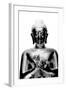 Silver Budda-Whoartnow-Framed Giclee Print