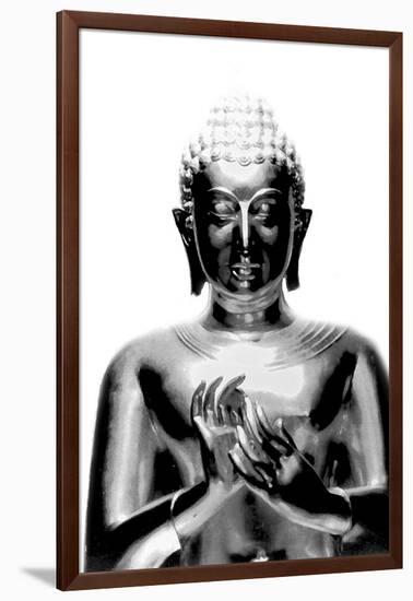 Silver Budda-Whoartnow-Framed Giclee Print