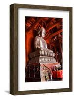 Silver Buddha , Shanghai-William Perry-Framed Photographic Print