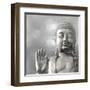 Silver Buddha-Tom Bray-Framed Art Print