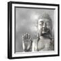 Silver Buddha-Tom Bray-Framed Art Print