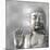 Silver Buddha-Tom Bray-Mounted Art Print