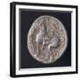 Silver Celtic Tetradrachm of Celts of Danube, Back Side Depicting Horseman-null-Framed Giclee Print