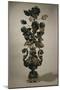 Silver Centerpiece with Flower Shaped Decoration, 1671-Giovan Domenico Vinaccia-Mounted Giclee Print