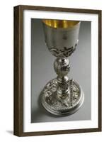 Silver Chalice, Base with Reliefs Representing the Symbols of Jesus Christ's Passion-null-Framed Giclee Print