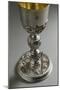 Silver Chalice, Base with Reliefs Representing the Symbols of Jesus Christ's Passion-null-Mounted Giclee Print