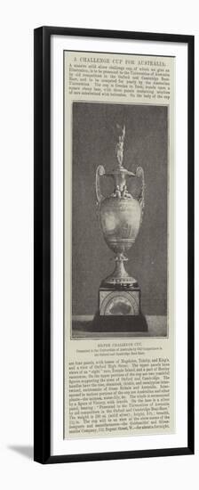 Silver Challenge Cup-null-Framed Premium Giclee Print