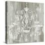 Silver Chandelier-Aimee Wilson-Stretched Canvas