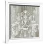 Silver Chandelier-Aimee Wilson-Framed Art Print