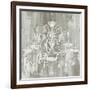 Silver Chandelier-Aimee Wilson-Framed Art Print