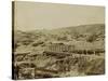 Silver City Scene-null-Stretched Canvas