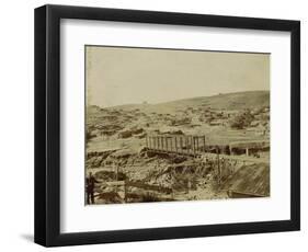 Silver City Scene-null-Framed Art Print