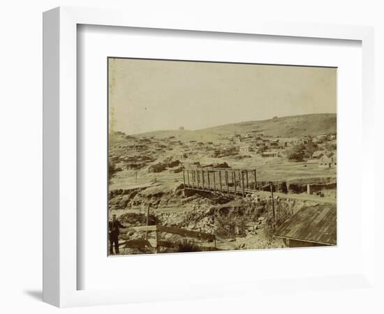 Silver City Scene-null-Framed Art Print