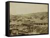 Silver City Scene-null-Framed Stretched Canvas