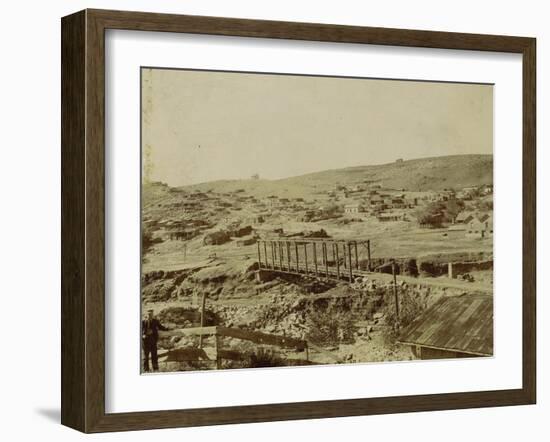 Silver City Scene-null-Framed Art Print