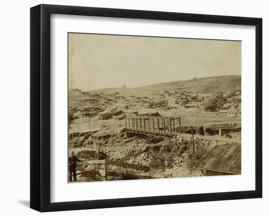 Silver City Scene-null-Framed Art Print