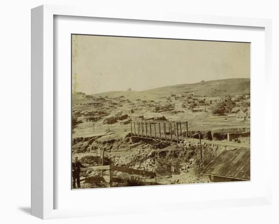 Silver City Scene-null-Framed Art Print