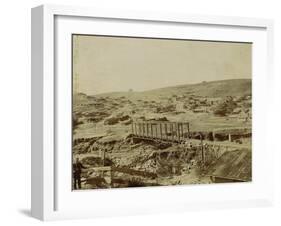 Silver City Scene-null-Framed Art Print