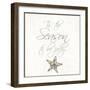 Silver Coast Christmas Square IV-Nicholas Biscardi-Framed Premium Giclee Print